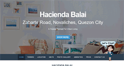 Desktop Screenshot of haciendabalaiqc.com